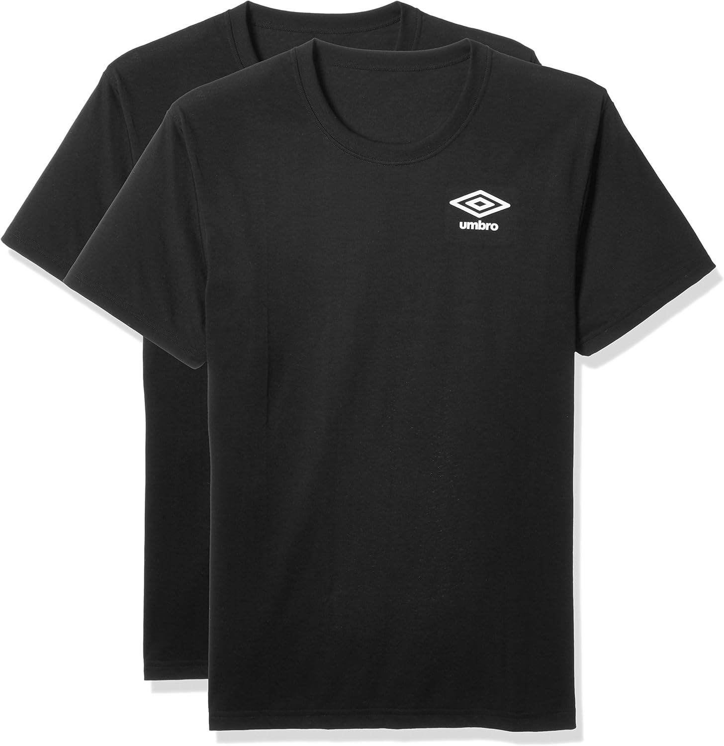 umbro t恤 mvs 圆领 2件装 ub18132 男士 黑色 m 【umbro】 服饰箱包